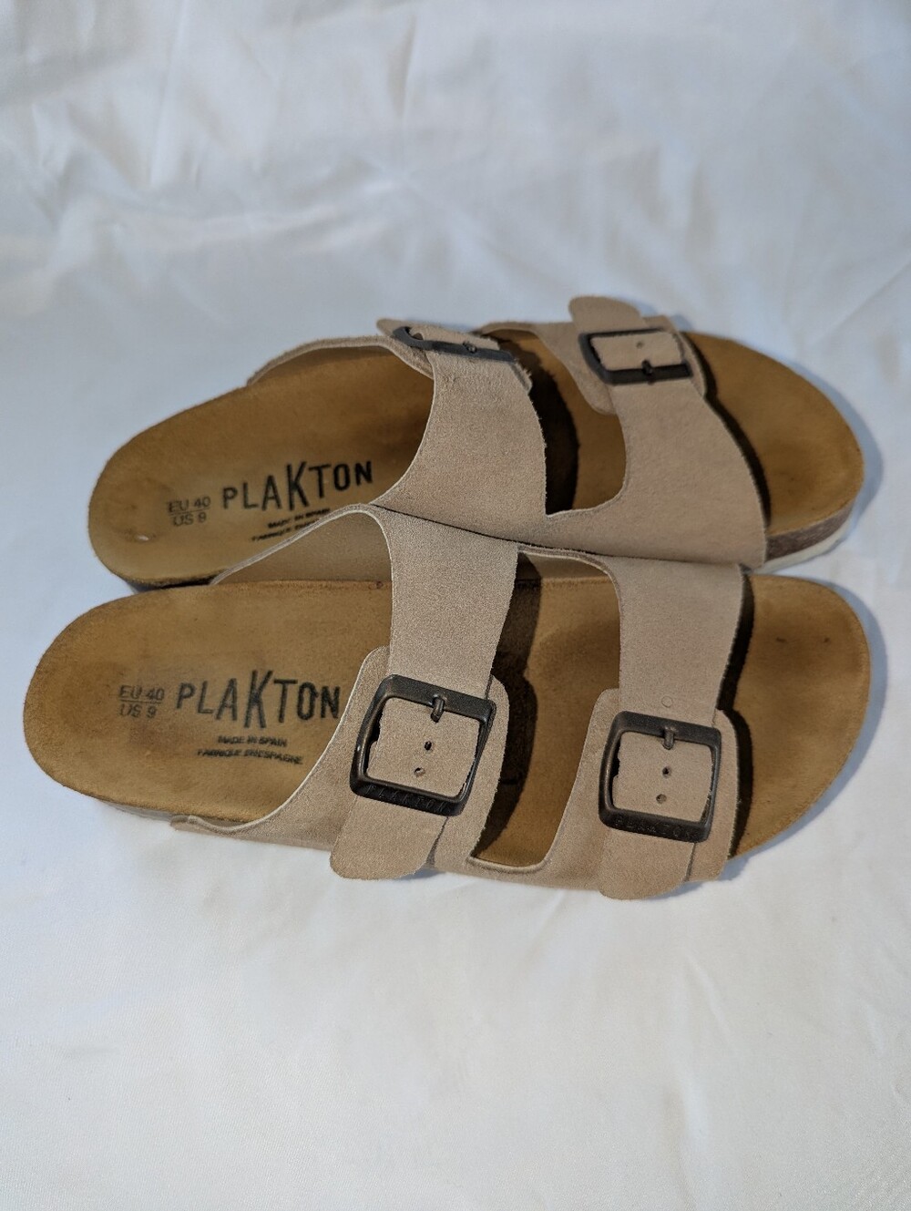 Women's Size 9 Genuine Suede Sandals